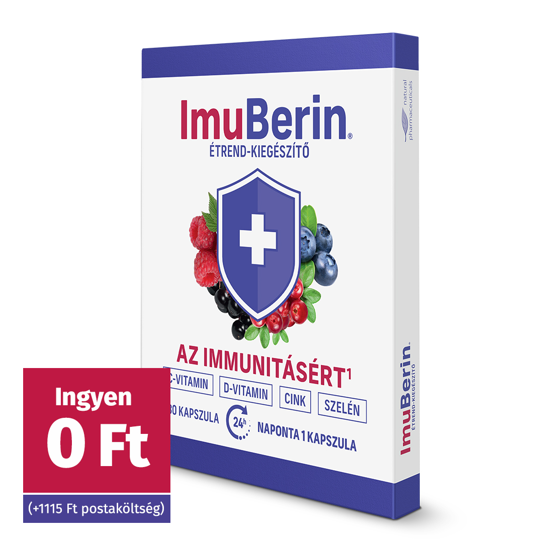 Natural Pharmaceuticals Imuberin® Kis kiszerelésű Imuberin® ingyen.
